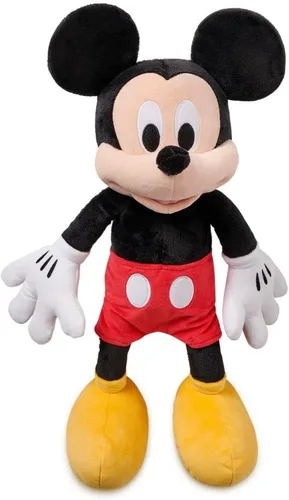Miniatura 9 de Disney Store Juguete oficial de ángel mediano suave para niños, personaje de peluche con textura mullida y detalles bordados, orejas flexibles