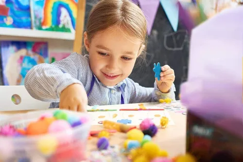 Miniatura 7 de Olly Kids Juego de suministros de artes y manualidades, caja de manualidades de regalo de más de 1000 piezas para niños: suministros de manualidades