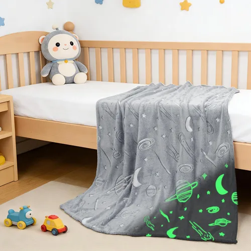 Miniatura 31 de inhand Juguetes de unicornio azul que brillan en la oscuridad para manta, regalos de unicornio para niñas de 1, 2, 3, 4, 5, 6, 7, 8, 9, 10, 11, 12