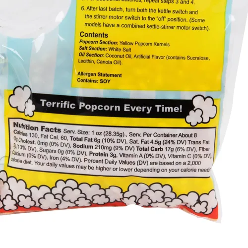 Miniatura 2 de King - Kit de palomitas de maíz todo en uno para 6.1 oz. Popper - 24 fundas