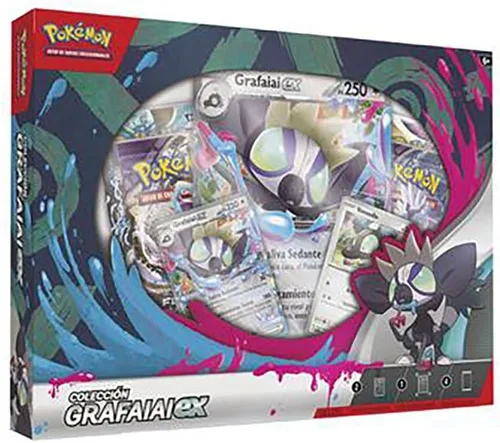 BANDAI PC50498 Pokémon TCG: April ex Box, multicolor, descubre nuevas estrategias y domina el juego, coleccionable para amantes del anime, versión