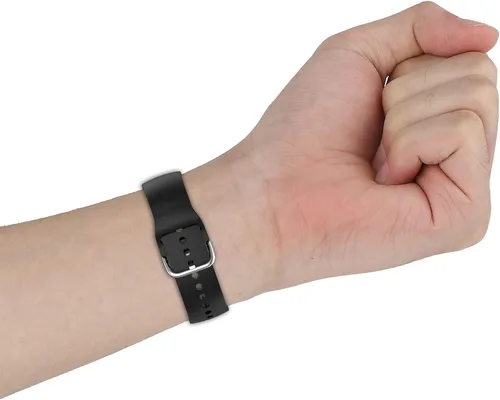 Miniatura 4 de Senter Correa de repuesto de liberación rápida de goma suave de 0.866 in para reloj inteligente Xiaomi S1 pro
