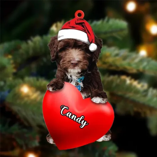 Miniatura 92 de Adornos de Navidad personalizados para perros, nombre personalizado, adorno de Malamute de Alaska, adornos acrílicos, regalos de Navidad, amantes