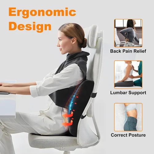 Miniatura 6 de CILI Masajeador de pies y almohada de apoyo lumbar