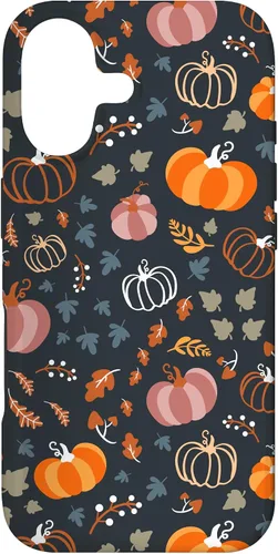 Miniatura 32 de Funda para iPhone 14 Pro Max Otoño Hojas Caídas Calabaza Cosecha de Especias Feliz Oto