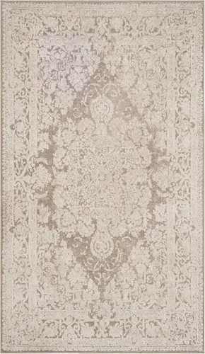 Miniatura 30 de SAFAVIEH Alfombra de área de 9x12 pies - Colección Reflection - Grande - Beige y crema, no desprende pelusa y es fácil de limpiar, ideal para sala
