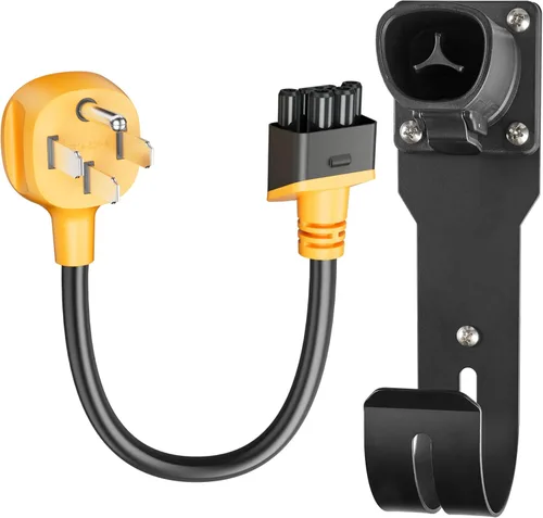 MECMO Adaptador NEMA 14-50 para cargador móvil Tesla Gen 2, adaptador de 14-50P, conector móvil Gen II para motores Tesla modelo 3/Y/S/X para cargar
