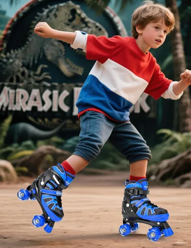 Miniatura 9 de NEMONE - Patines de sirena con ruedas iluminadas y 4 tamaños ajustables para niñas, azul y morado, para niños pequeños, para principiantes, de B