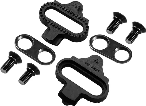 Miniatura 2 de NAACOO Tacos de bicicleta compatibles con pedales Shimano SPD y Look X-Track para zapatos de ciclismo de interior, ciclismo de montaña al aire SH -51