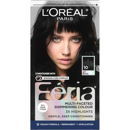 Miniatura 22 de L'Oreal Paris Feria - Tinte permanente multifacético y brillante, 60 Crystal Brown (castaño claro), paquete de 1 60 marrón claro