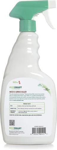 Miniatura 7 de EcoSmart Fórmula en aerosol natural sin glifosato lista para usar para césped, patios, entradas y adoquines, botella de 24 onzas
