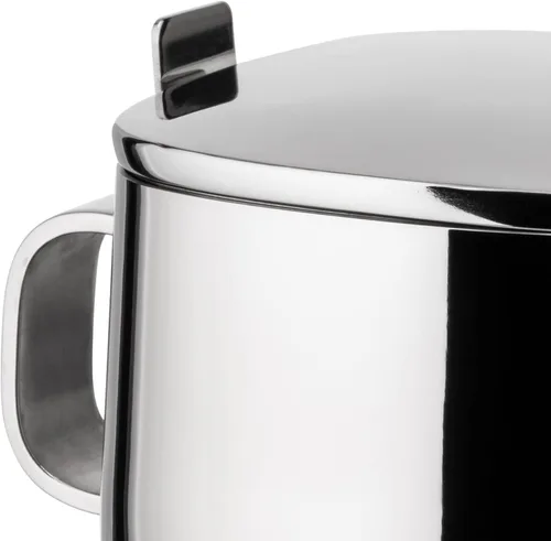Miniatura 3 de Alessi A404 - Azucarero de diseño, acero inoxidable 18/10, pulido espejo