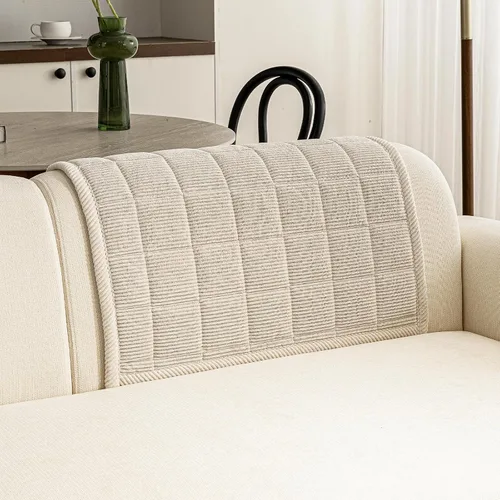 Miniatura 2 de Fundas para brazos de sofá, funda suave para respaldo reclinable, lavable, fundas gruesas y mullidas para reposabrazos de sofá, fundas protectoras