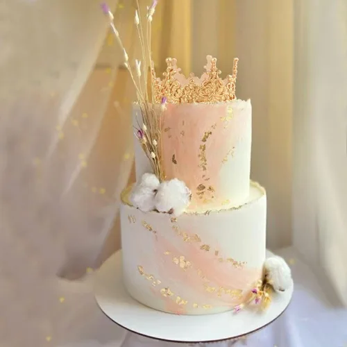 Miniatura 3 de Molde para decoración de pastel de corona, altura de 2.8 pulgadas, tiara de filigrana Tiara de filigrana de 2.8 pulgadas #2667