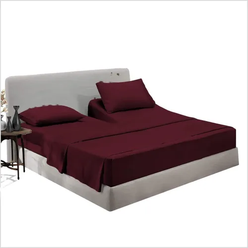 Miniatura 25 de Top Split Head Flex Queen - Juego de sábanas para dormir con número de camas – 4 piezas de color gris oscuro, sábanas divididas Queen – 100% algodón