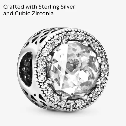 Miniatura 3 de Pandora Bead 791725CZ radiante de la mujer corazones