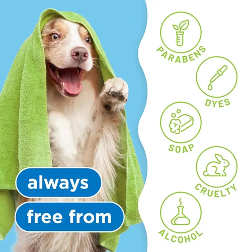 Miniatura 5 de TropiClean Deshedding - Acondicionador profesional para perros, reduce la caída y suaviza el pelaje, seguro para cachorros, aroma a manteca de lima