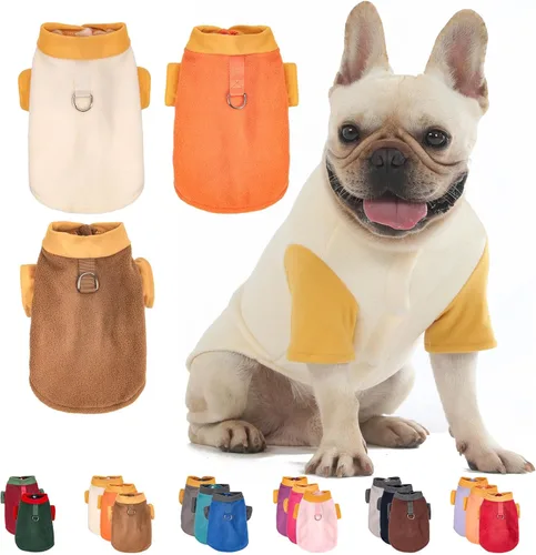 Miniatura 15 de FabriCastle Suéteres pequeños para perros, paquete de 3 prendas para perros y gatos, chaquetas suaves y cálidas para perros XXS XS S y S, disfraces