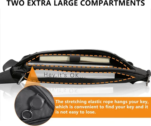 Miniatura 2 de Bolso bandolera bandolera para el pecho impermeable mochila de hombro bandolera en el pecho paquete de funda de mochila para bicicleta deportiva 20