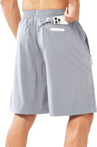 Miniatura 3 de NORTHYARD Pantalones cortos deportivos ligeros de secado rápido y de 7pulgadas para hombre, para senderismo, deportes, gimnasio, correr