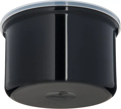 Miniatura 4 de Carlisle FoodService Products Contenedor Redondo Clásico de Almacenamiento Crock con Tapa para Cocina, Restaurantes, Hogar, Plástico, 1.5 Cuartos