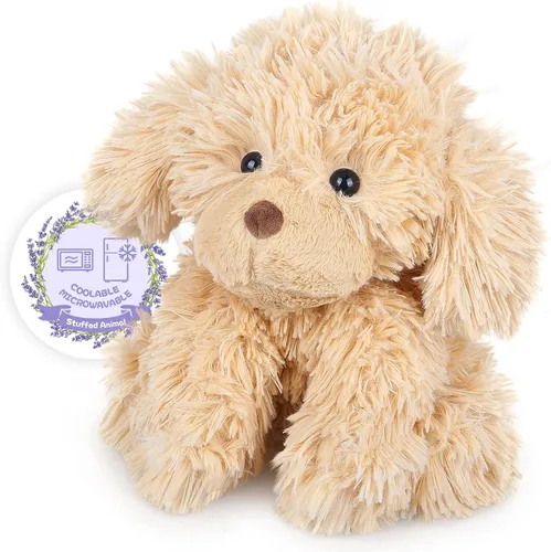 Miniatura 21 de SuzziPals Peluche de Mono Calentable y Enfriable, Almohadillas Térmicas de Peluche para Microondas para Calmar y Relajar, Juguetes de Peluche