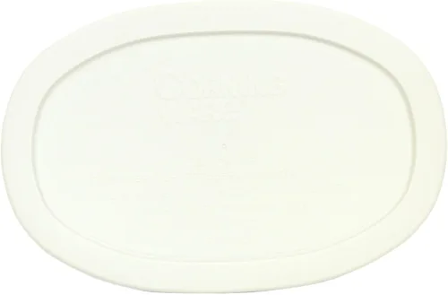 Miniatura 2 de CorningWare F-15-PC 15oz y F-16-PC 16oz Tapas de plástico blanco francés