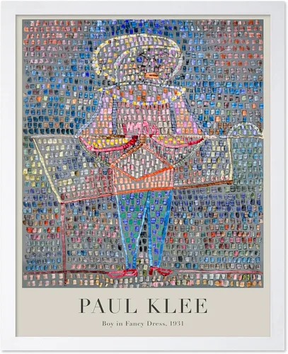 Miniatura 52 de Poster Master Póster vintage de Paul Klee – Impresión retro de cómicos – Arte de dibujo – Arte abstracto – Regalo para hombres y mujeres – Estilo-09