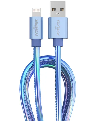 Miniatura 12 de LIQUIPEL Powertek - Cable de carga para iPhone, adaptador de cable Lightning a USB de carga rápida de 6 pies, compatible con iPad, certificado MFI