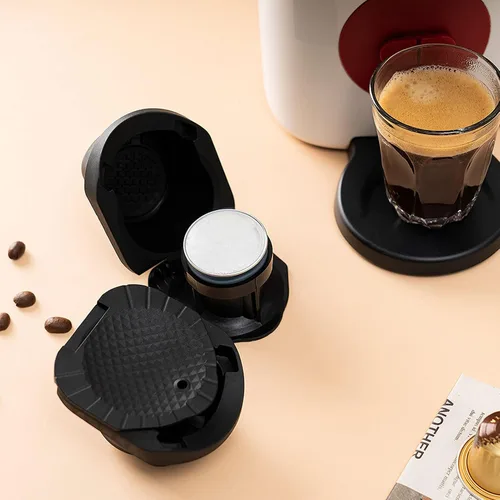 Miniatura 4 de Cápsula de café – Adaptador de cápsulas de café reutilizable para máquina Dolce Gusto Adaptador de cápsula de café