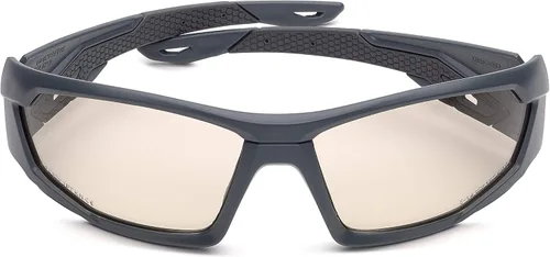 Miniatura 3 de Bollé Safety MERPSF, Mercuro - Gafas de seguridad de platino, montura negra y amarilla, lentes ahumadas, universales