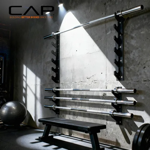 Miniatura 6 de CAP Barbell Horizontal Bar Wall Rack