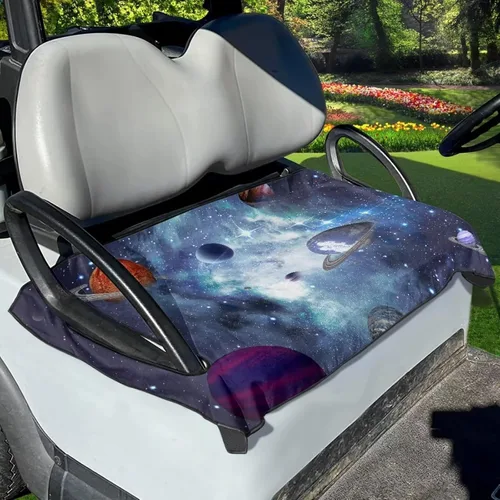 Miniatura 22 de Accesorios para carrito de golf, protector de toalla de asiento de carrito de golf, protector de toalla decorativo anti-caliente, para coche club