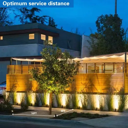 Miniatura 6 de Focos LED de 20 W, luces de paisaje al aire libre, bajo voltaje, iluminación LED de paisaje, 12 V ~ 24 V CA/CC, focos de paisaje impermeables