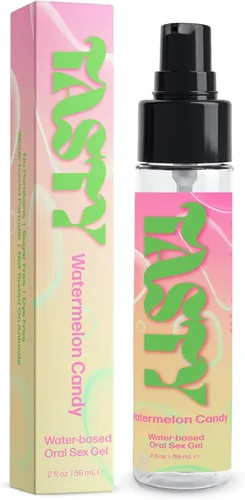 Miniatura 10 de IntiMD Crazy Girl Gel Comestible para Sexo Oral con Base de Agua y Sabor a Algodón de Azúcar, 2 Onzas, para Hombres, Mujeres y Parejas