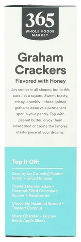 Miniatura 5 de 365 by Whole Foods Market, Galletas Graham, 14.4 onzas