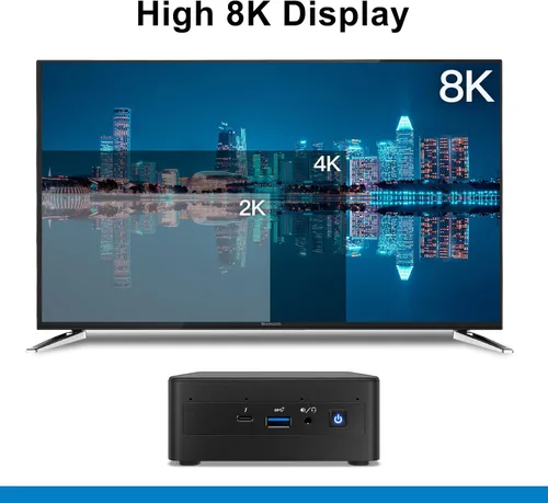 Miniatura 6 de NUC 11 Panther Canyon NUC11PAHi5 Mini PC para Intel NUC 11 con Intel Core i5-1135G7 (16GB RAM+512GB NVMe SSD) hasta 4.2GHz Turbo, 4core,28W