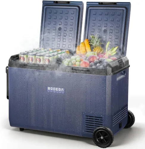 Miniatura 10 de BODEGACOOLER Refrigerador de Coche de 12 Voltios, Enfriador Eléctrico Impermeable IPX4 de 42 Quart (40L), Refrigerador de Coche Ultrasilencioso