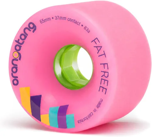 Miniatura 6 de Orangatang Fat Free 2.559 in Freeride Longboard Skateboard Ruedas (juego de 4)