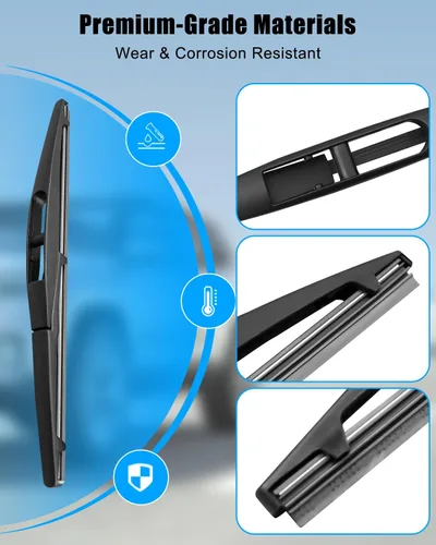 Miniatura 3 de Limpiaparabrisas trasero apto para Jeep Grand Cherokee 2022 2023 2024 2025. Reemplazo 68505551AA 68505553AA 68505554AA 68670856AA, limpiaparabrisas