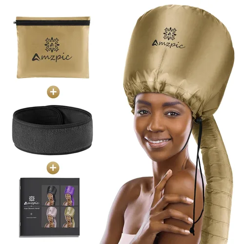 Miniatura 9 de Accesorio para secador de pelo de capó, suave, ajustable, extra grande, para acelerar el tiempo de secado en casa, fácil de usar para peinar, rizar