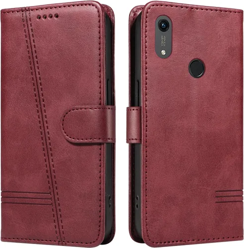 Miniatura 49 de Funda con tapa para Huawei Nova Lite 3, protección de 360 grados, a prueba de golpes, de piel sintética, con función atril y 3 ranuras
