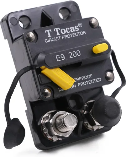Miniatura 44 de E69 Interruptor de circuito de 10 A T3 con restablecimiento manual Mini de montaje en superficie IP66 Interruptor conmutable de 10 A