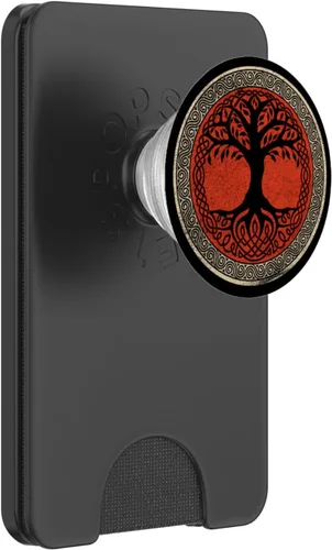 Miniatura 7 de Viking Tree Yggdrasil Odin Wotan Norse Mythology Valhalla PopSockets PopGrip: agarre intercambiable para teléfonos y tabletas PopSockets estándar