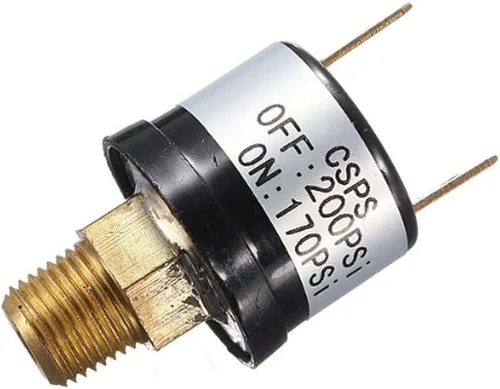 Miniatura 2 de Etopar 12V Heavy Duty 170-200 PSI Interruptor de control de presión Válvula Compresor de aire Bomba de bocina Regulador de tren de coche