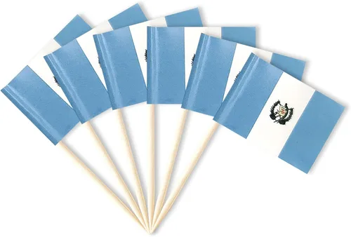 Miniatura 21 de Palillos de dientes pequeños con bandera australiana para aperitivos de fiesta, cupcakes, pasteles y comida, perfectos para vacaciones nacionales