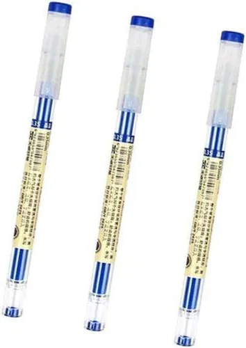 Miniatura 2 de BEMLP Bolígrafo de tinta de gel de punta extra fina, bolígrafo de 0.014 in, tinta líquida de alta calidad, de secado rápido, para oficina japonesa