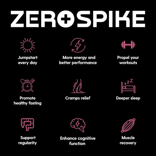 Miniatura 6 de Paquetes de polvo sin electrolitos de azúcar Mezcla de bebidas cetogénicas y sales de ayuno Suplementos: los nutrientes clave de hidratación que