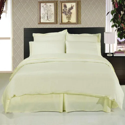 Miniatura 3 de Royal Hotel Bedding Juego de funda de edredón de algodón, tamaño matrimonial, color negro sólido con relleno de edredón, juego de edredón