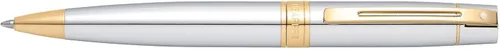 Miniatura 3 de Sheaffer 300 - Bolígrafo de punta redonda con detalles en cromo y tono dorado Ribete cromado/dorado
